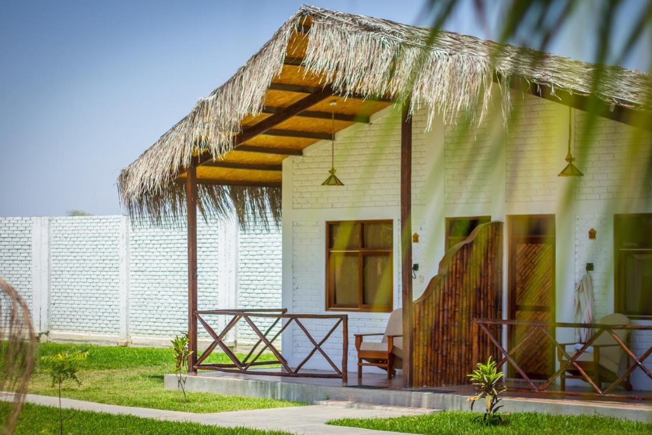 La Choza Bungalows Tambo Grande Exteriér fotografie